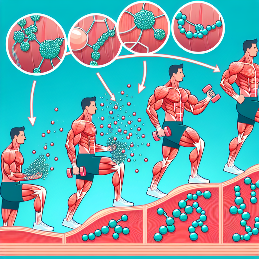 Die Rolle von Peptidpräparaten im Muskelaufbau: Wie Peptide den Muskelzuwachs fördern.