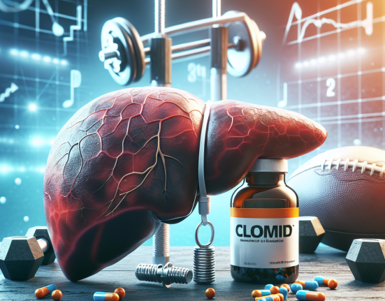 Mögliche Leberschäden durch Clomid im Sport.
