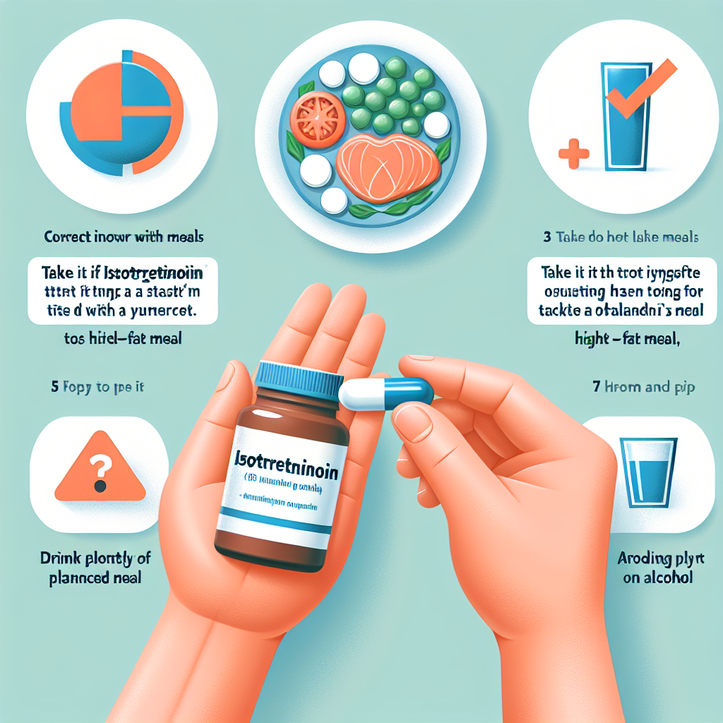 Richtige Einnahme von Isotretinoin: Tipps für die Einnahme mit Mahlzeiten