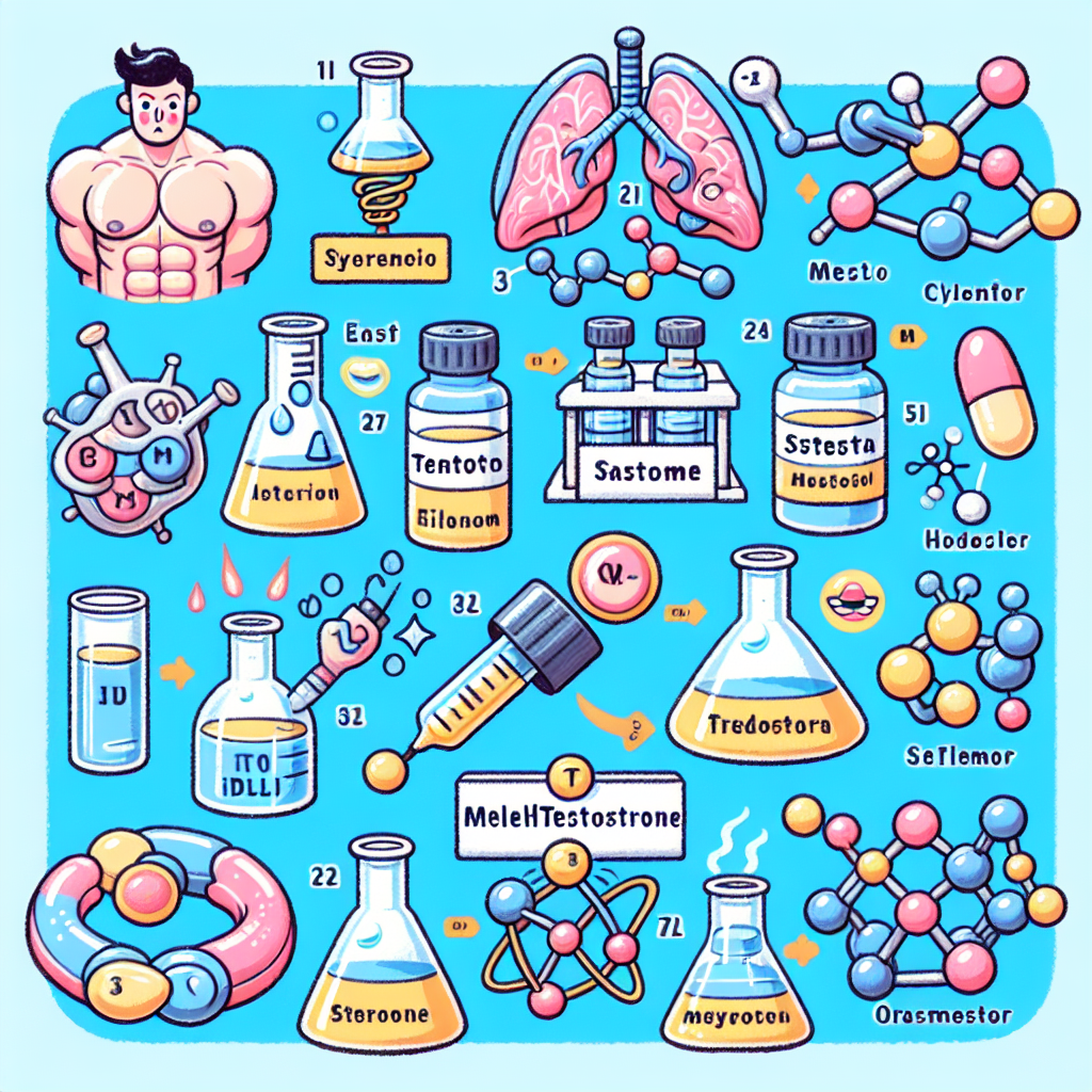 Unterschiedliche Reaktionen je nach Typ auf Methyltestosterone