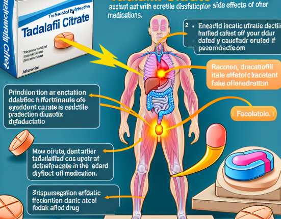 Unterstützung bei Erektionsproblemen durch Medikamentennebenwirkungen: Wie Tadalafil citrat helfen kann