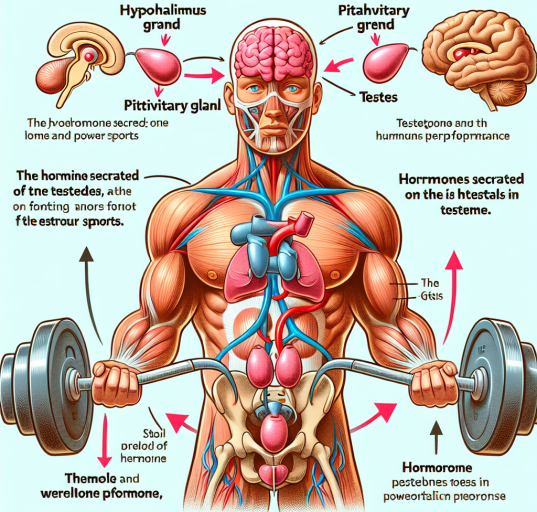Einfluss von Testosteron auf die endokrine Achse: Hypothalamus, Hypophyse und Hoden im Kraftsport