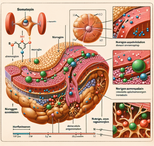 Wie Somatropin den Stickstoffhaushalt im Muskel beeinflusst